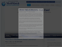 Tablet Screenshot of medimatch.co.uk